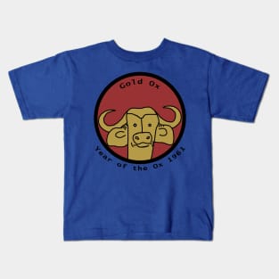 Year of the Gold Ox 1961 Kids T-Shirt